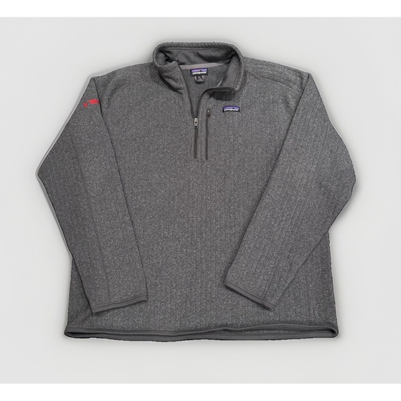 Patagonia Other - Patagonia Better Sweater Rib Knit 1/4 Zip Pullover Mens 2XL Fleece Casual *LOGO*